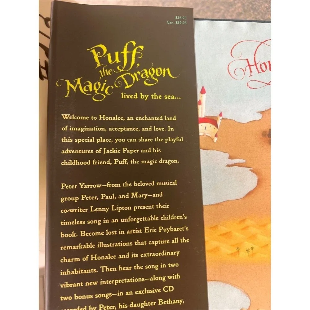 Puff, the Magic Dragon Peter Yarrow With CD (Mixed Media Product) w/color sheets